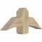 Ekena Millwork Bellingham Rough Sawn Timber Gable Bracket, Douglas Fir, 36"W x 15"H x 6"D x 6"F, 10/12 Pitch GBW036X15X0606BEL00RDF - alternate 5